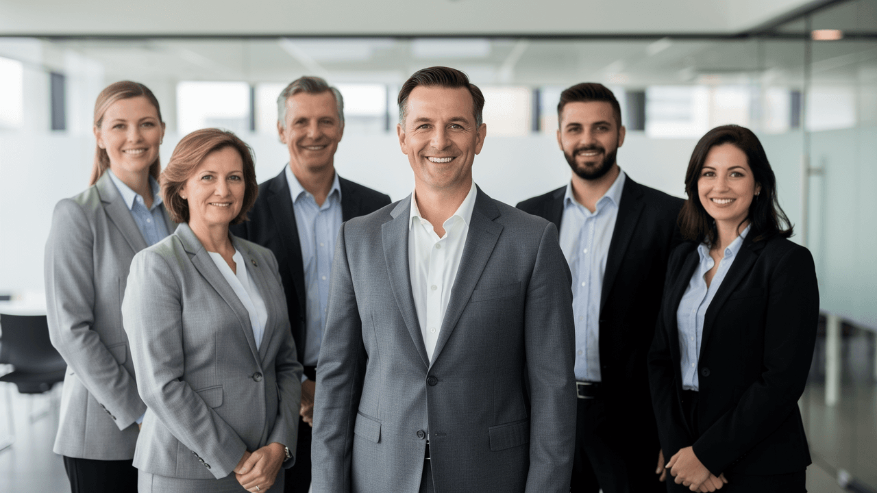 Equipe de uma empresa que busca contratar